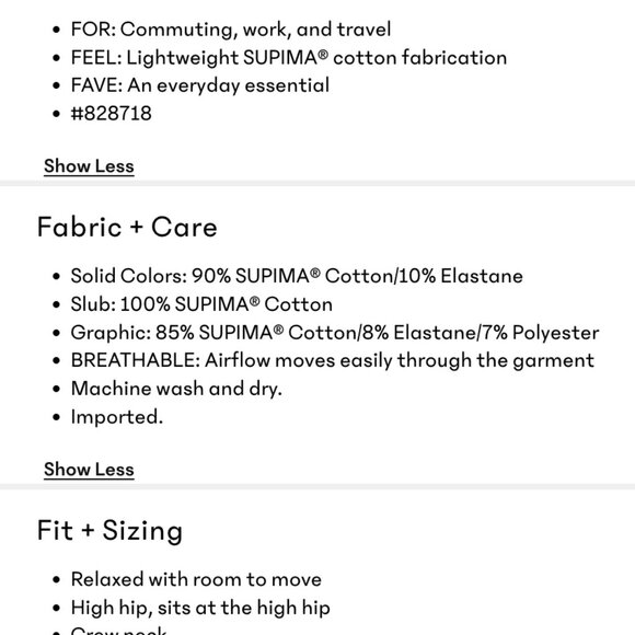 Athleta Essential White Tee - Picture 7 of 7